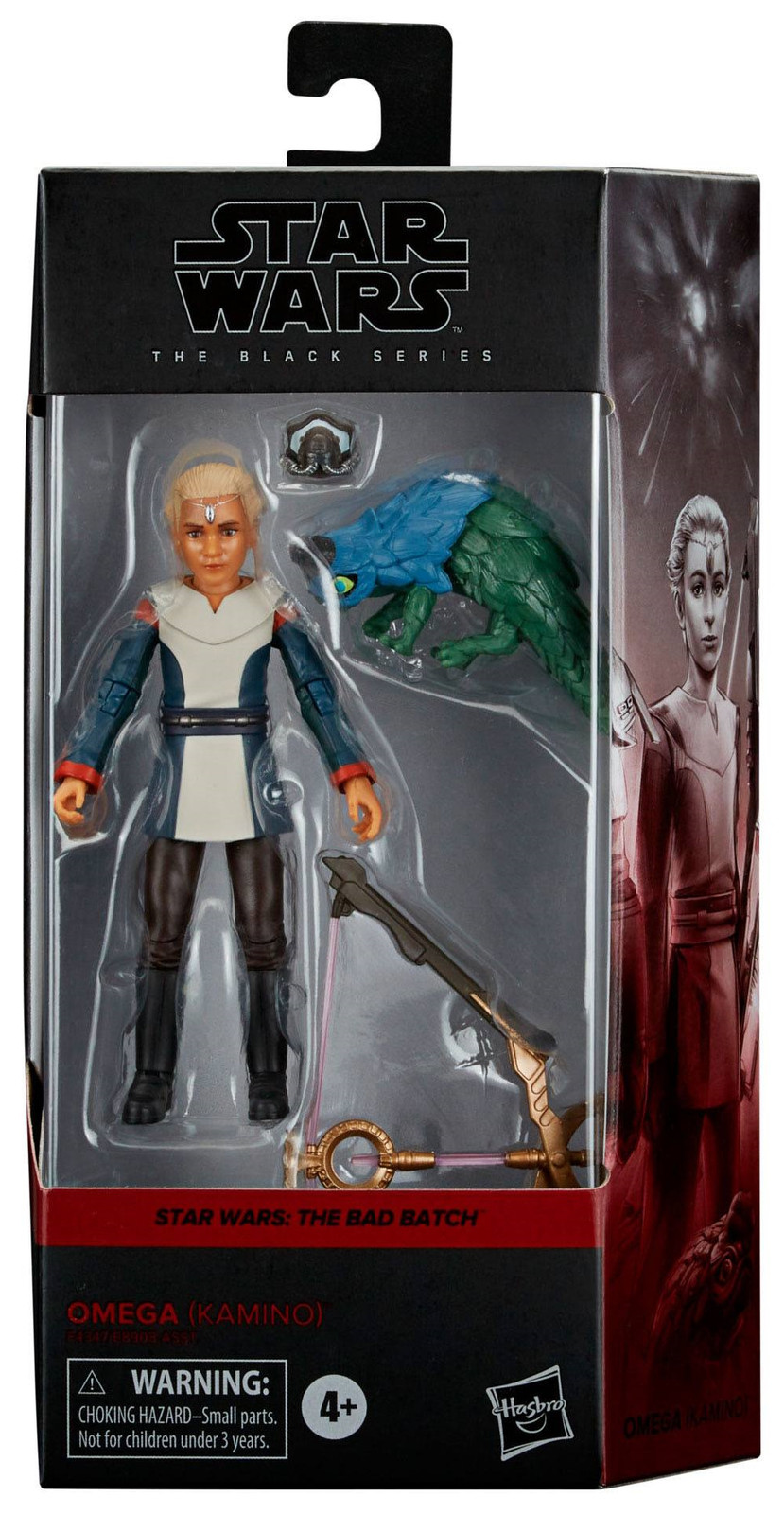 Hasbro Star Wars The Bad Batch Black Series actiefiguur Omega Kamino 15 cm