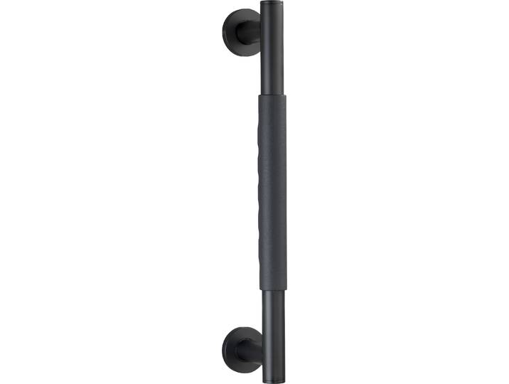 Badewannengriff WENKO Secura , silber (schwarz, silberfarben), Edelstahl, Haltegriffe, Badewannengriff, 40,5 cm