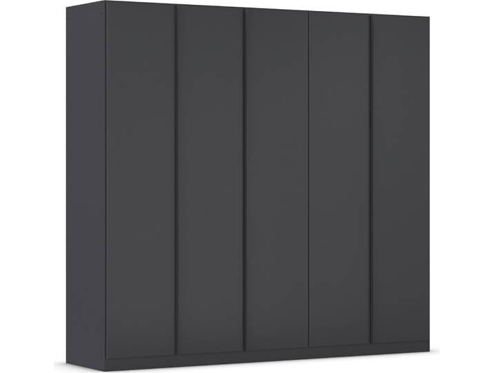 Drehtürenschrank RAUCH Monostar , grau (graumetallic), B:226cm H:210cm T:54cm, Holzwerkstoff, Schränke, Drehtürenschrank, mit umfangreicher Innenausstattung