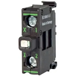Eaton 216560 Leuchtelement, LED, weiß, Bodenbefestigung, 12 - 30 V AC/DC, Schraubanschluss M22-LEDC-W