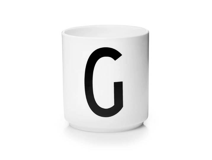 Design Letters - AJ Porzellan Becher G, weiss