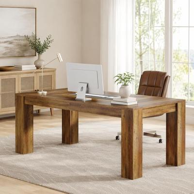 "63"" Computer Desk, Executive Desk Office Writing Table Workstation"
