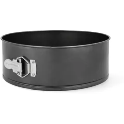 Quid Sweet Grey Abnehmbare Form aus lackiertem Stahl 28x10cm Schwarz