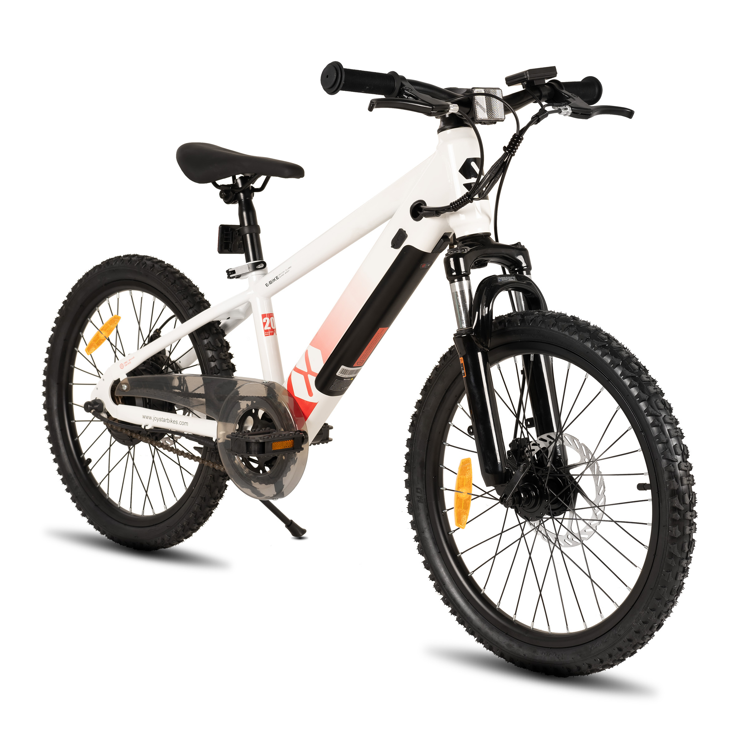 JOYSTAR Elektrofahrrad für Kinder und Jugendliche ab 7 Jahren mit bürstenlosem 250W Motor, 20 km/h elektrisches Mountainbike mit herausnehmbarem Akku