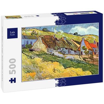 Lais Puzzle Vincent Willem van Gogh - Bauernhütten in Auvers 500 Teile