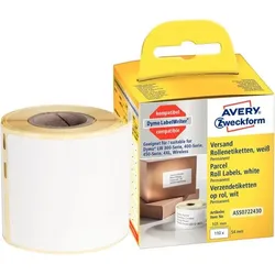 AVERY Zweckform Rollenetiketten, 101 x 54 mm, weiß