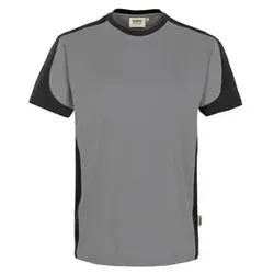 T-Shirt Contrast Mikralinar® 290, titan/anthrazit, Größe L - titan - L