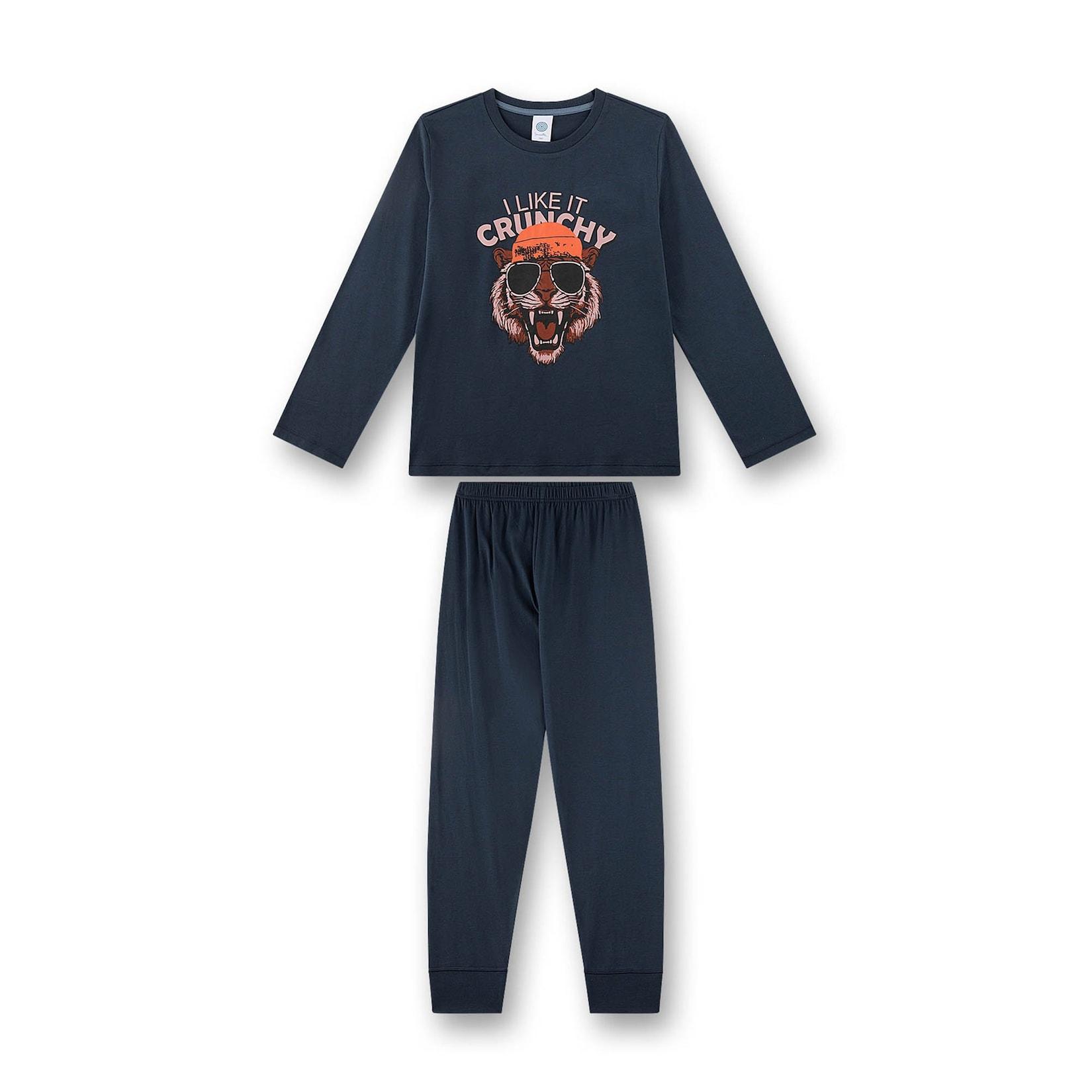 Pyjama Teens I like it crunchy lang Jungen Pyjama