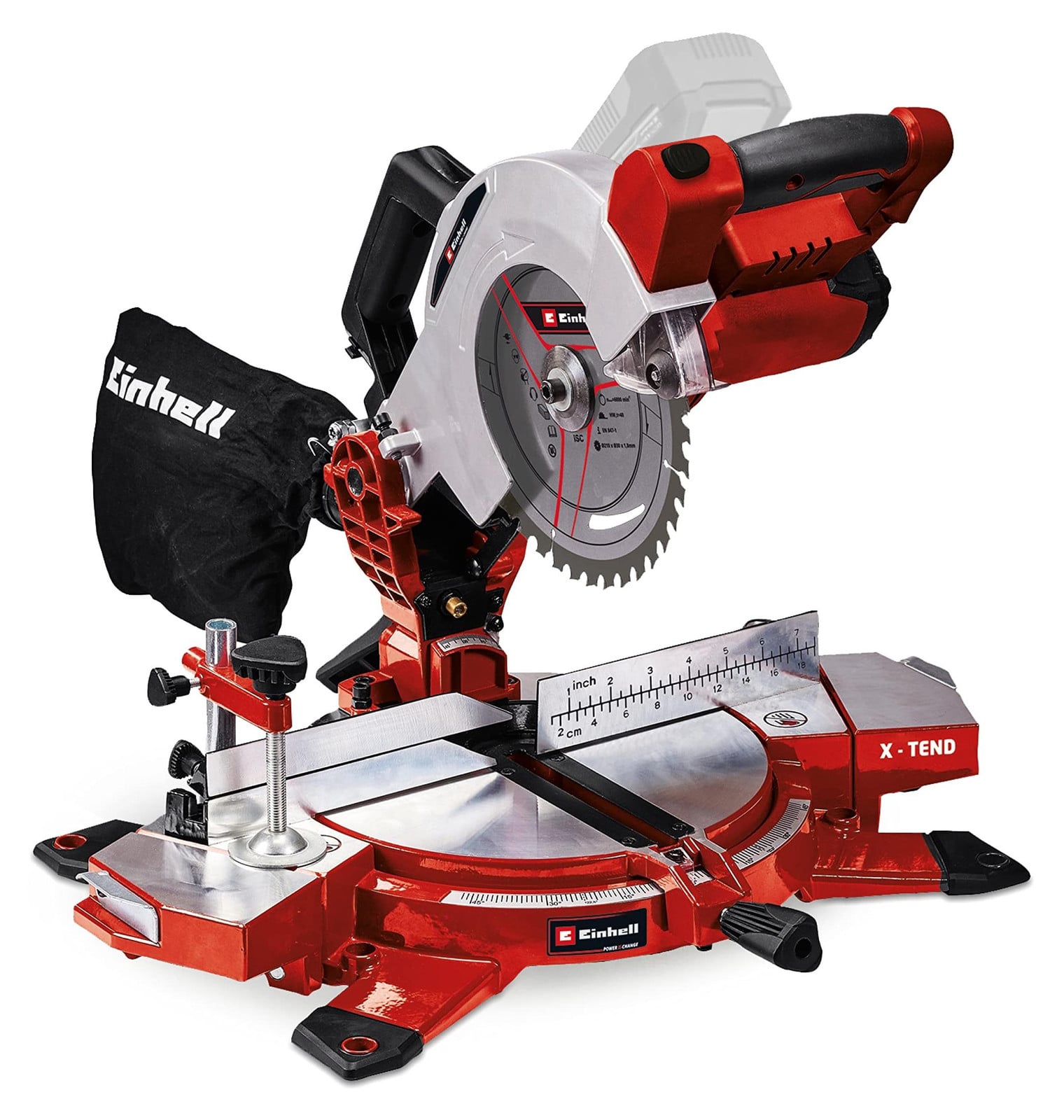 Einhell Power X-Change accu-cirkelzaag TE-MS 18/210 (alleen accu)