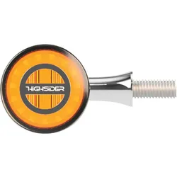 Highsider Rocket Bullet, LED Blinker - Verchromt