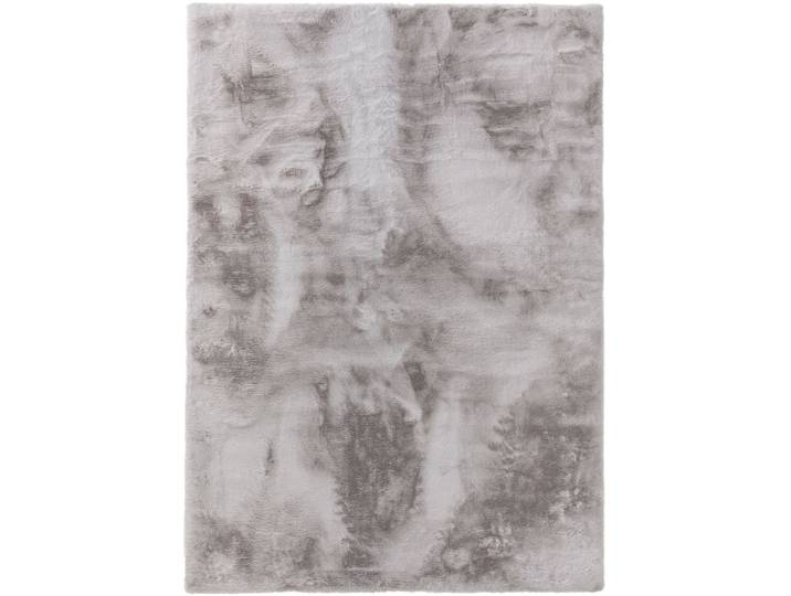 Tapis de fausse fourrure gris 160x230
