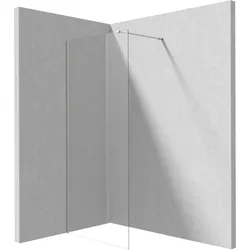 Neuesbad Walk-In Dusche Wand, Chrom 90 cm NB1DEKTJ039P1