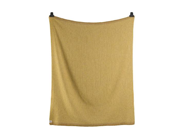 Røros Tweed Una Decke 150x200 cm Ochre