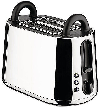 Alessi Toaster TORU 2 Scheiben NE03/B Edelstahl 18/10 silber EG