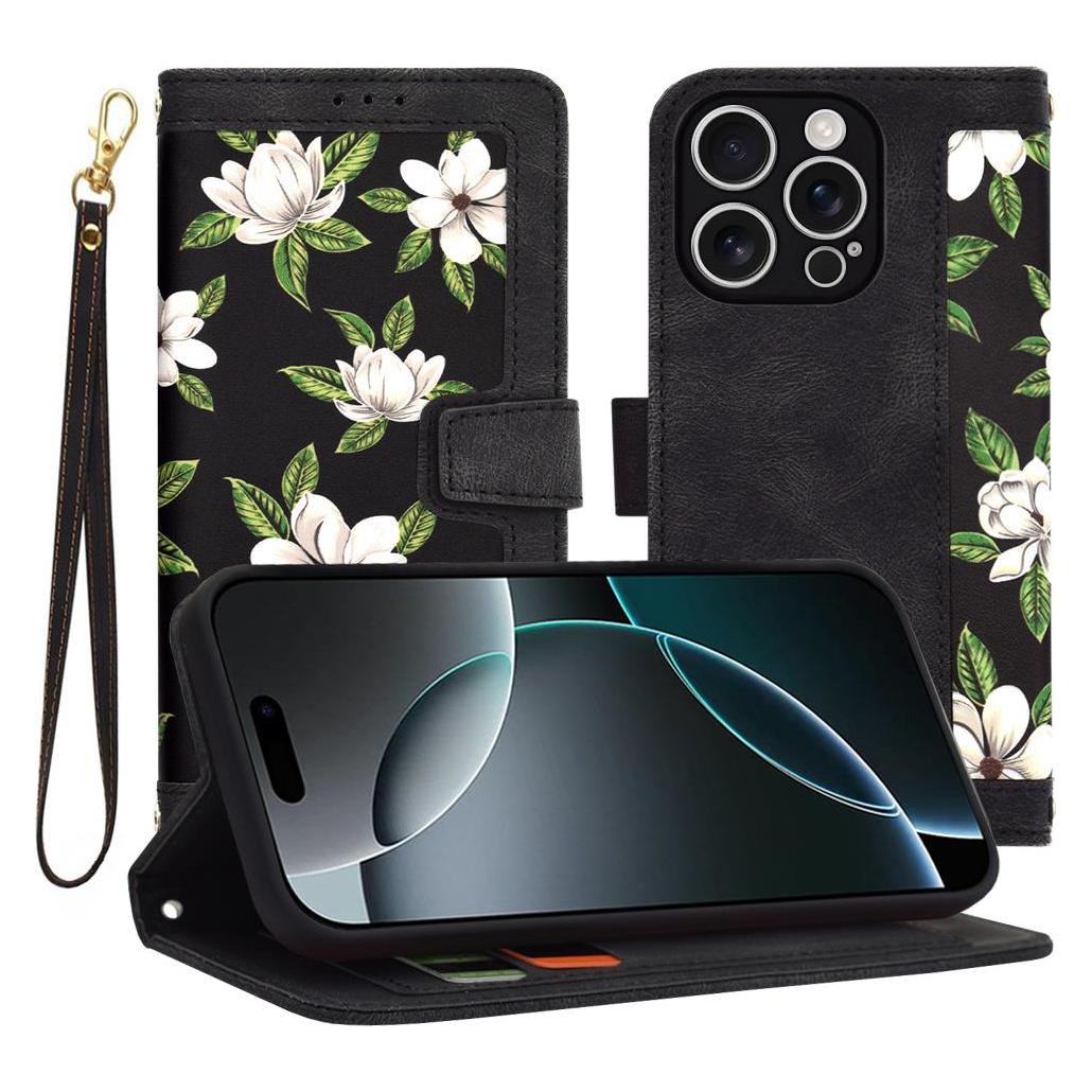 Techsuit - FlipCraft - iPhone 16 Pro - Flowers of the Dawn (Apple iPhone 16 Pro) (56362063)