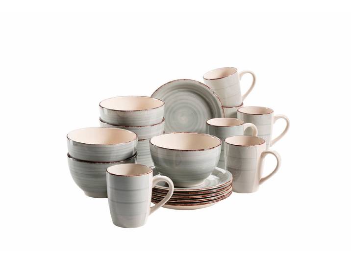 Mäser Lumaca Frühstück-Set 18-tlg. Rauchblau