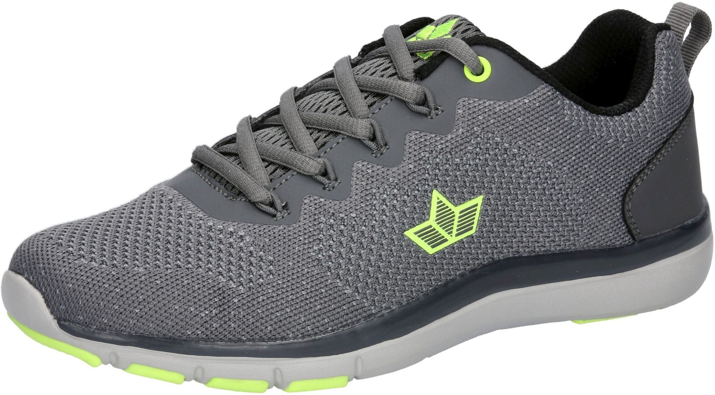 Sneaker LICO "Freizeitschuh Colour", Herren, Gr. 39, grau, Textil, Schuhe Sneaker grau 39