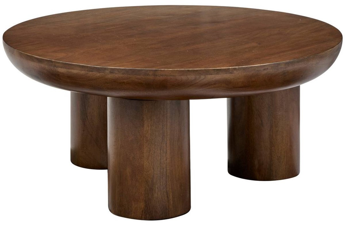 Salontafel met drie poten van massief mangohout STAMBH van Atmosphera
