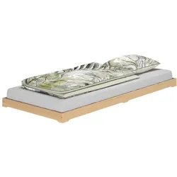 Erst-Holz Niederflurbett Bettrahmen Studenten Futon Bodenbett 100x200 Buche Massivholz V-60.66-10 ohne Zubehör