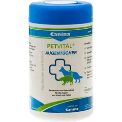 PETVITAL Feuchttücher f.Augen vet. 120 St