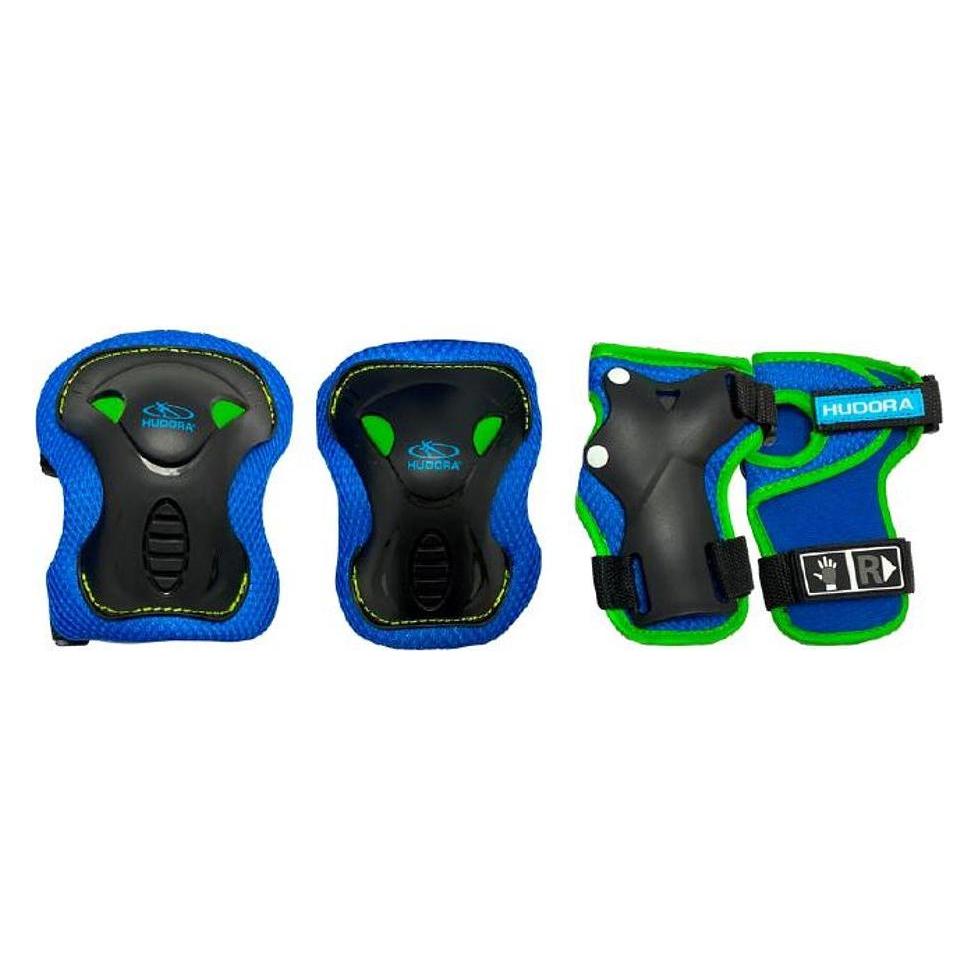 Hudora Biomechanisches Protektoren-Set (S, Handgelenkschoner, 4 Stück) (83049)