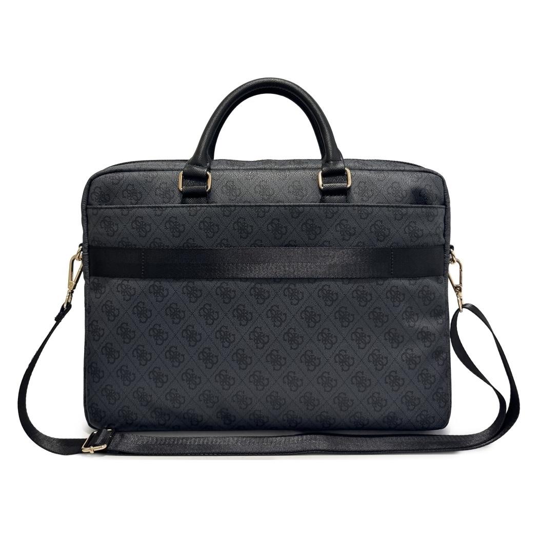 Guess Torba Torba 4G Round 4G & Classic Logos Stripe 16" czarny (16") (GUCB166PG4S4RK)