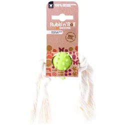 Martin Sellier RUB'N DOG DENTAL BALL & CORDE X8811942 (Ballspielzeug Hund), Hundespielzeug