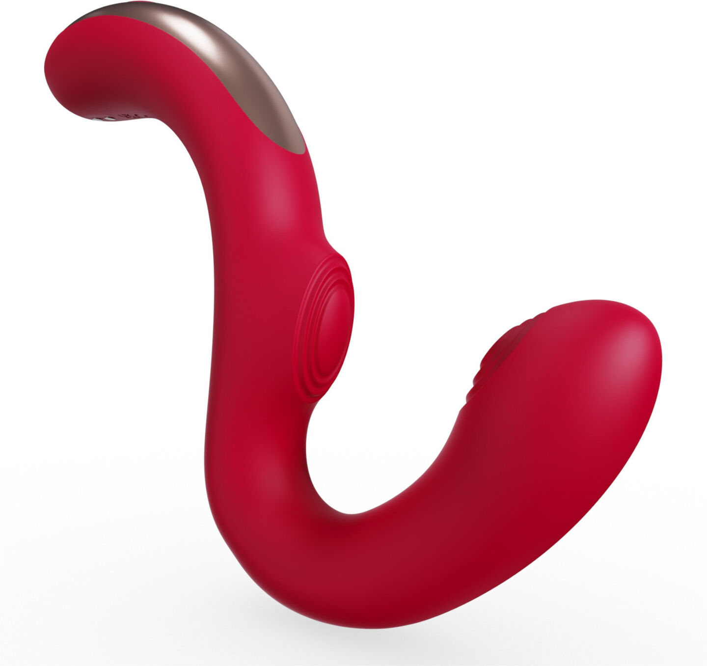 SEX HD Genie - G-Spot and Clitoral Vibrator (Red)