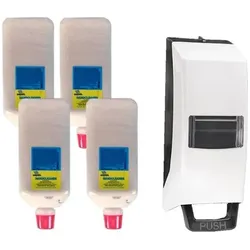 Bardahl, Fahrzeugreinigung Zubehör, Håndrens 4L - 4 stk. Incl. Dispenser