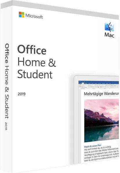 Microsoft Office 2019 Hogar y Estudiantes Mac