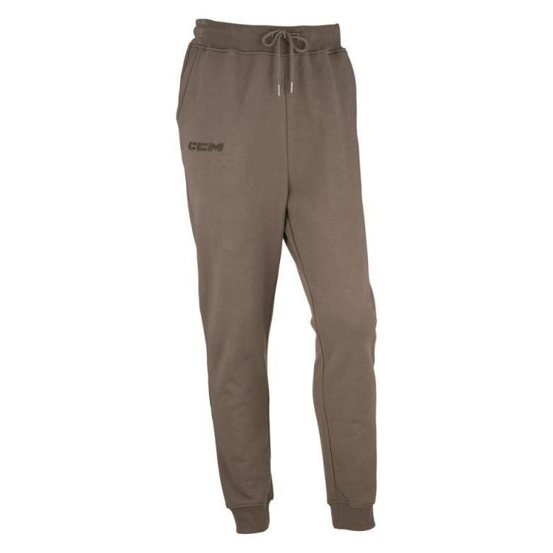 CCM Core Fleece Cuffed Jogger (XL, Temno RJava (Major Brown)) (XL) (49642324)