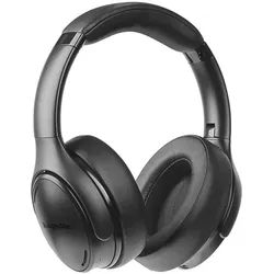 Krüger&Matz Kruger&Matz F3A kabellose Over-Ear-Kopfhörer mit ANC (ANC, 30 h, Kabellos), Kopfhörer, Schwarz