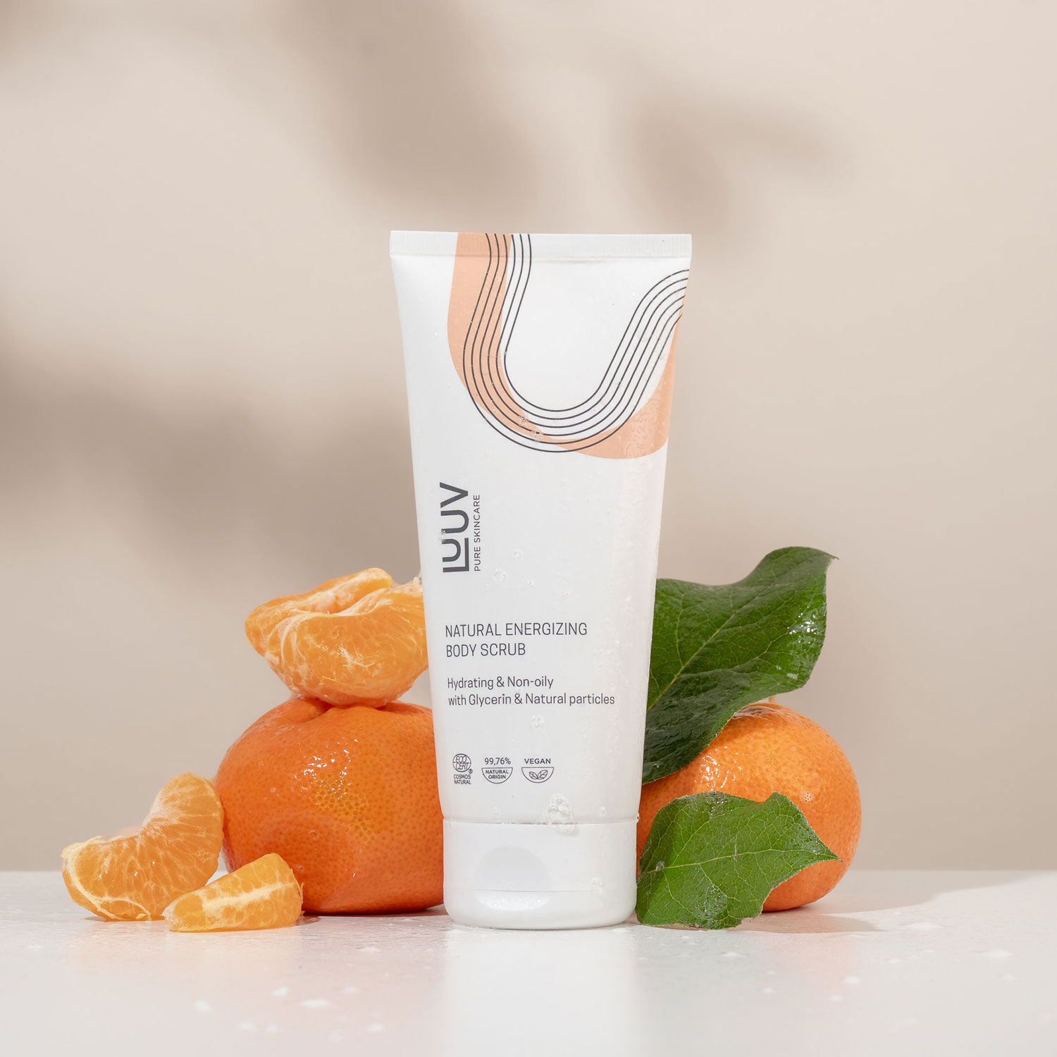 LUUV Natural Energizing Body Scrub 200ml