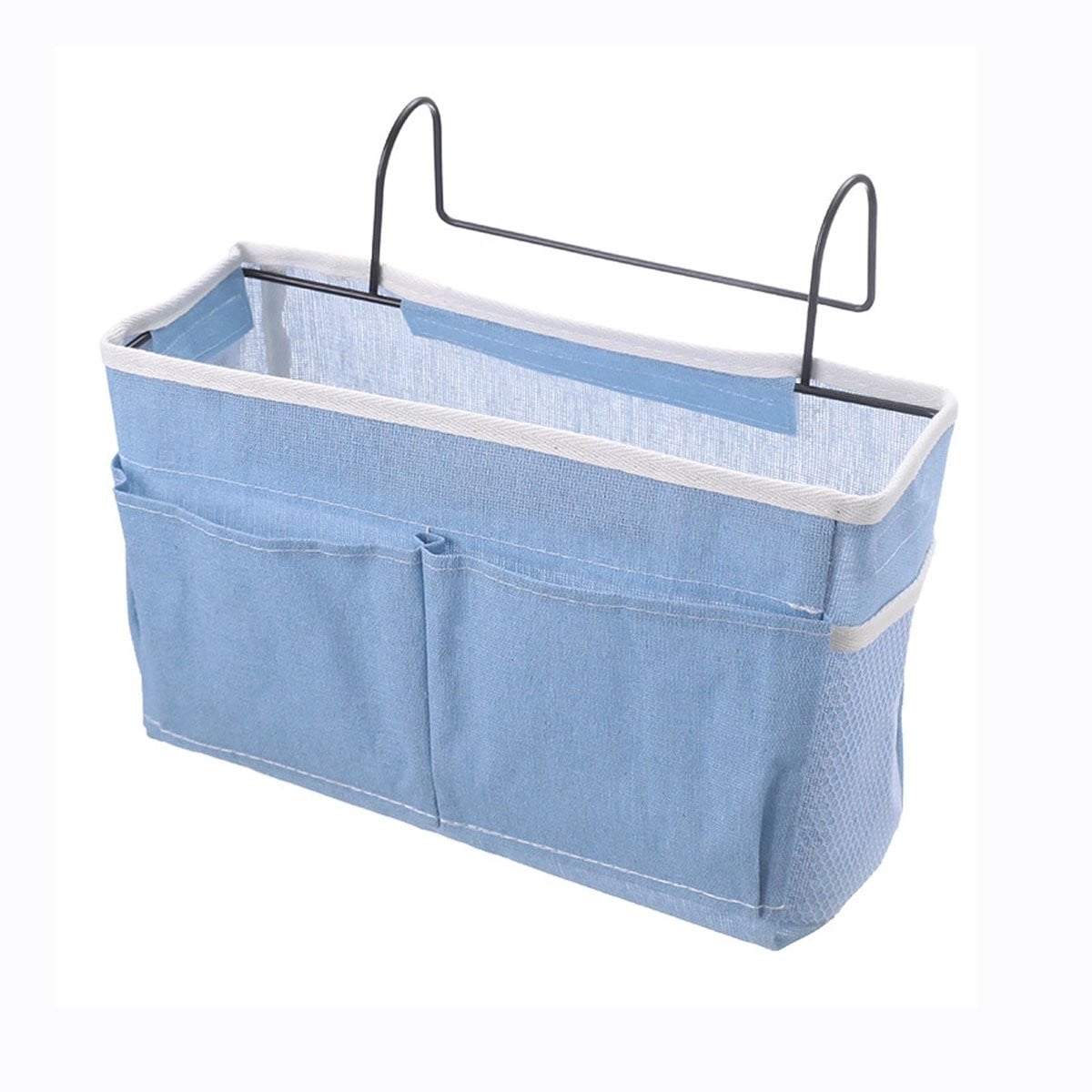 Ibenzoa Multifunctionele Bedside Organizer met Ophanghaken voor Slaapkamer en Dormitorium Opslag