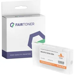 Kompatibel für Epson Stylus Pro 4900 SpectroProofer (C13T653A00 / T653A) Druckerpatrone Orange