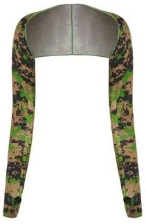Useful Little Things Premium Cooling Shawl Arm Sleeves With Finger Holes camouflage Green