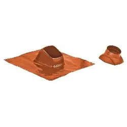 Universal Dachpfanne terrakotta für Dachneigungen von 25 - 50 Grad