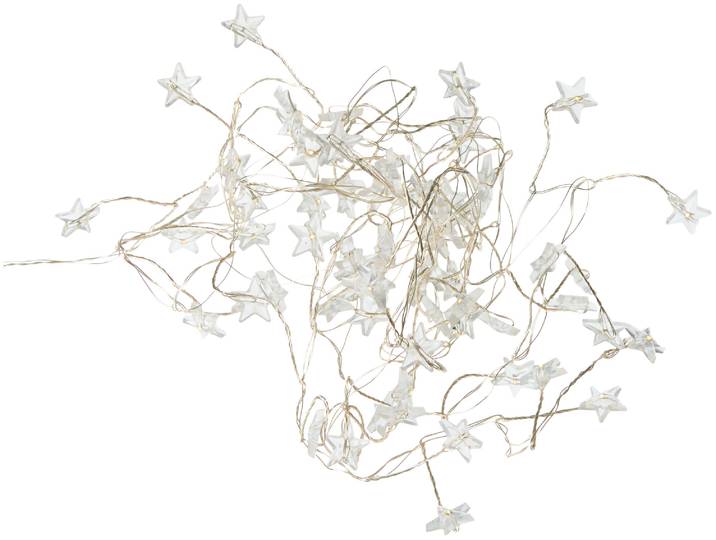 LED Lichterkette Angelhair Sternen 180cm