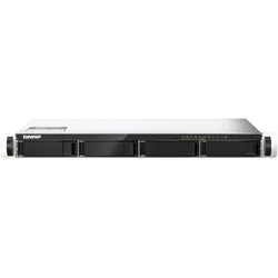 QNAP TS-435XEU NAS Rack (1U) Marvell CN9131 4 GB DDR4 0 TB QNAP QTS Schwarz, Gra...