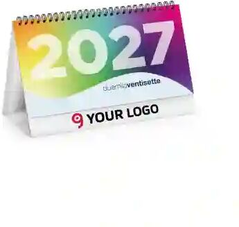 Calendario da tavolo Swedish Table 2027, 13 mesi Personalizzate o neutre
