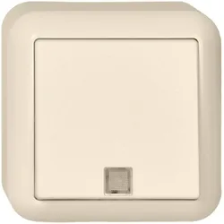 Elso 381624 Wechsel-Kontrollschalter 10A CONTURA Steckklemme reinweiß
