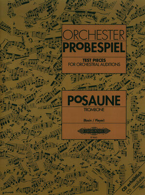Edition Peters Orchester Probespiel Posaune