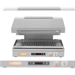LOCHER Energiespar-Salamander „Light“ GN 1/1+,  SAL75, Höhenverstellbares „ Hi-Light“ Heizelement zur optimalen Temperaturanpassung, 400 V