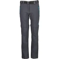 CMP Kinder Keilhose Abzipphose, Größe 140 in Grau 911