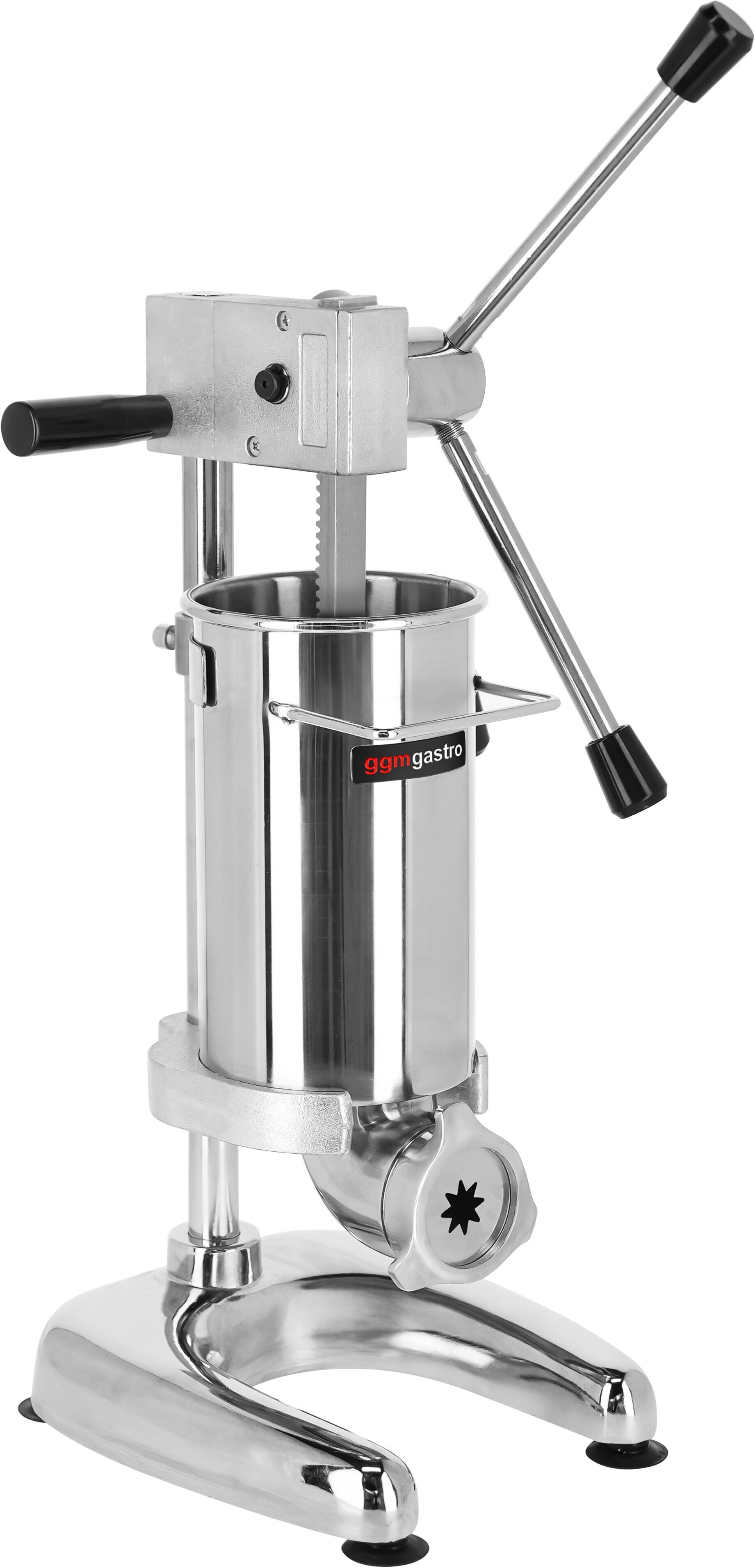 GGM Gastro Churrosmachine - 3L - incl. 5 opzetstukken zilver