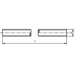 Fuchs+Sanders Gewindebolzen Form A (1m) 1617/001/99 30