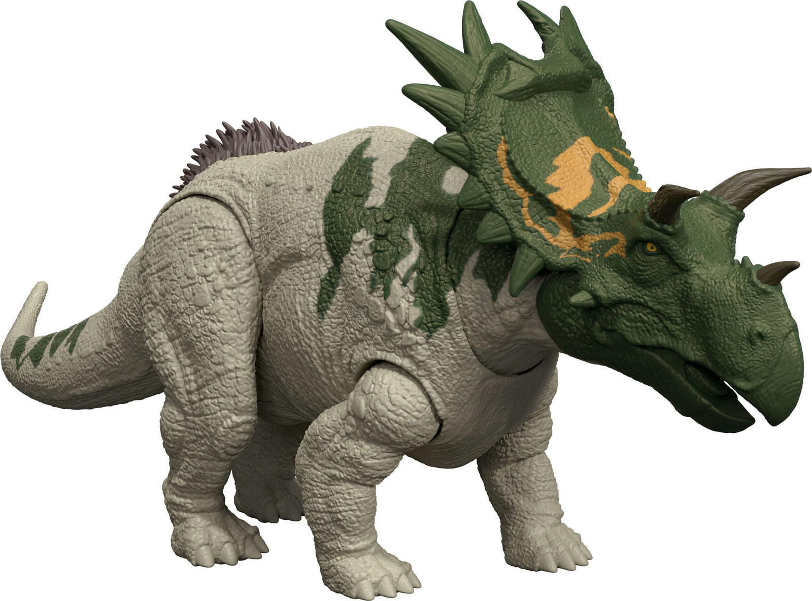 Mattel Jurassic World Rebirth Wild Roar Spiclypeus dinosaurus