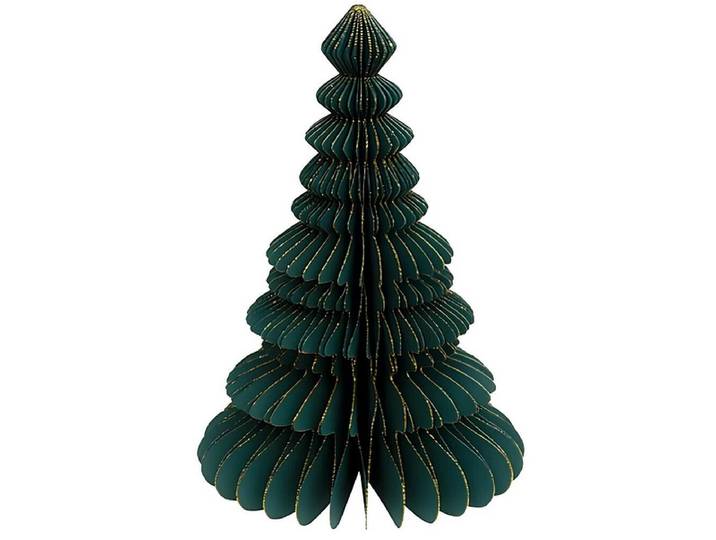 Tannenbaum aus Papier NEVA grün