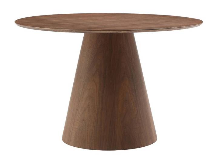 Table à manger mdf naturel foncé