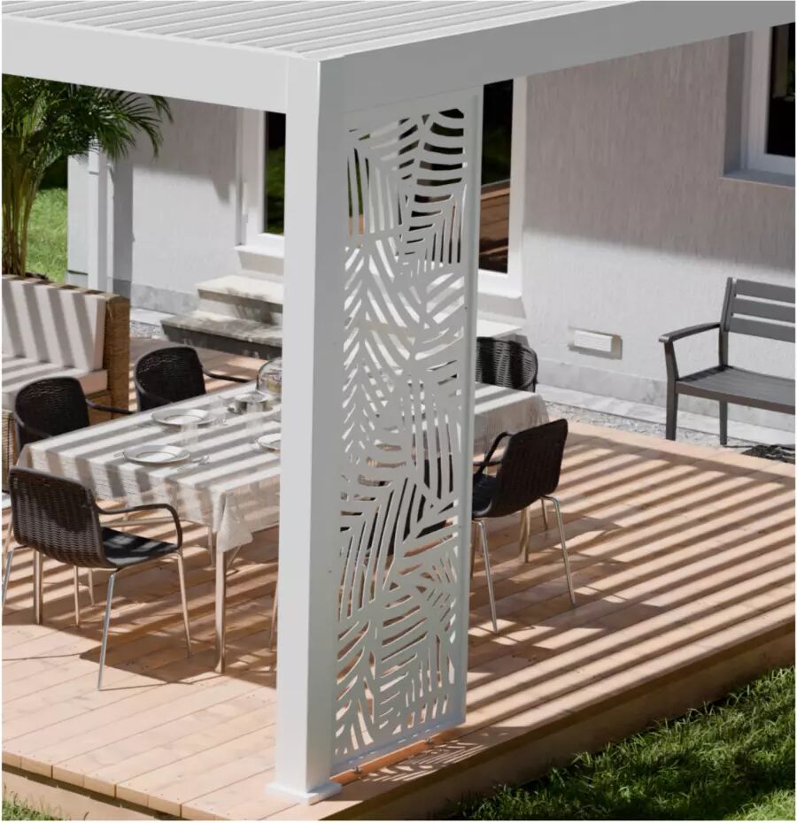 PANNELLO FRANGIVISTA ''LEAF'' 1MT OMBRÉA BIANCO